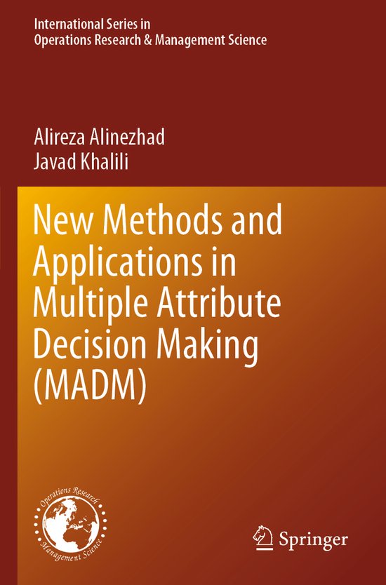 New Methods and Applications in Multiple Attribute Decision  ... - cover