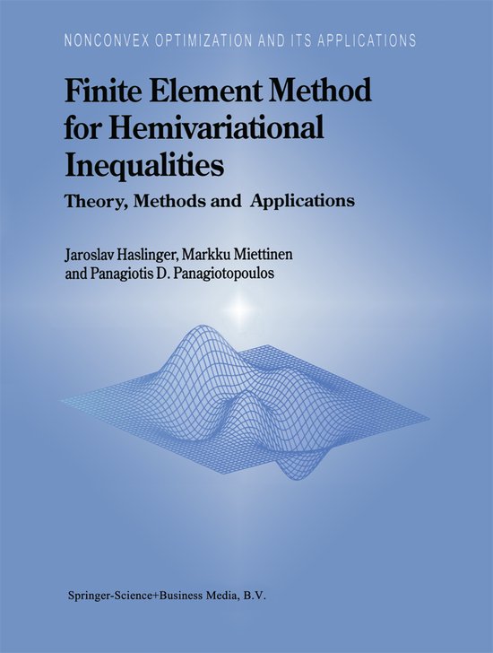 Finite Element Method for Hemivariational Inequalities - cover