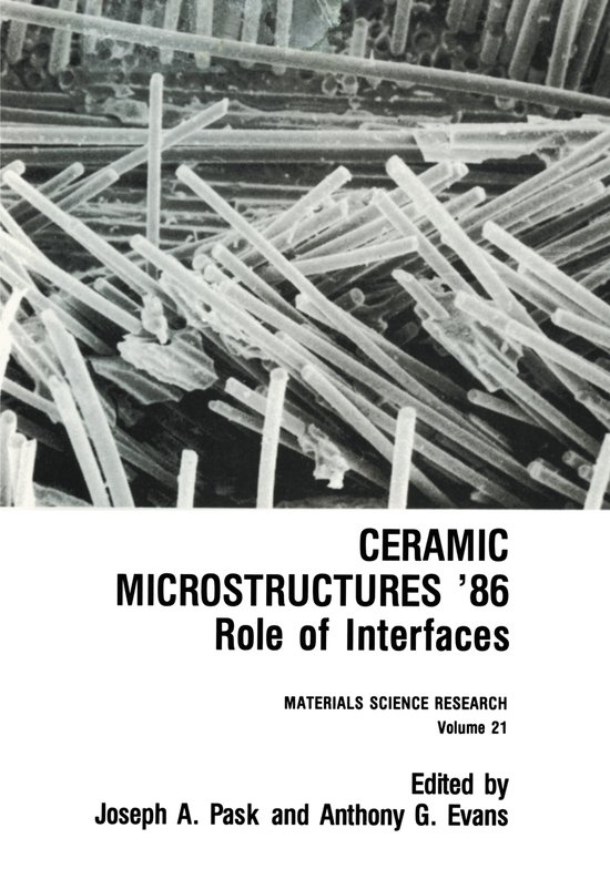 Ceramic Microstructures '86 - cover