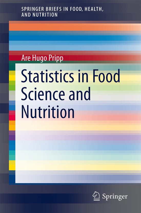 Statistics in Food Science and Nutrition - cover