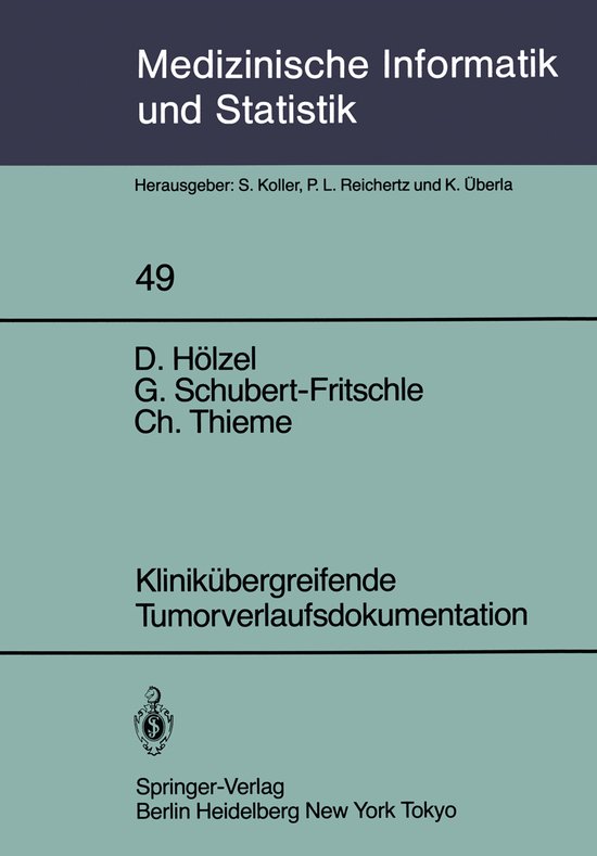 Klinikübergreifende Tumorverlaufsdokumentation - cover