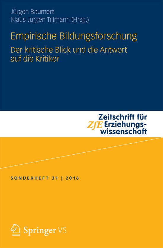 Empirische Bildungsforschung - cover