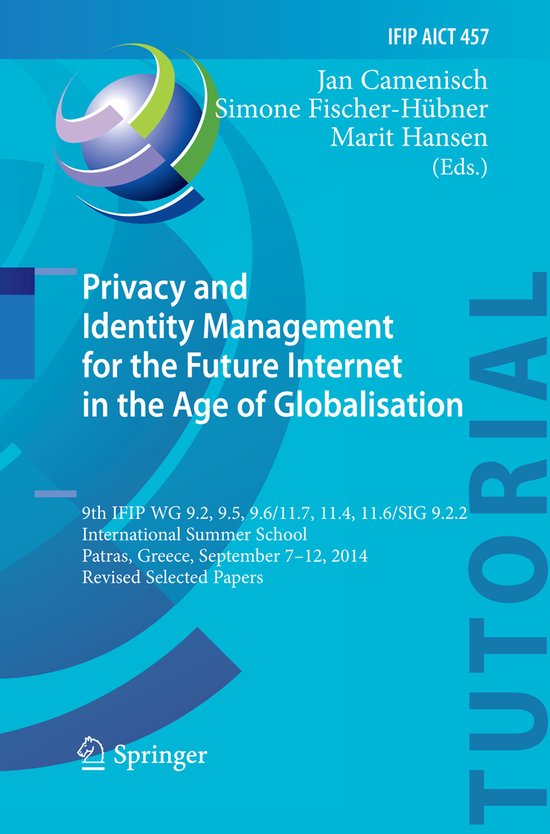 IFIP Advances in Information and Communication Technology457 ... - cover