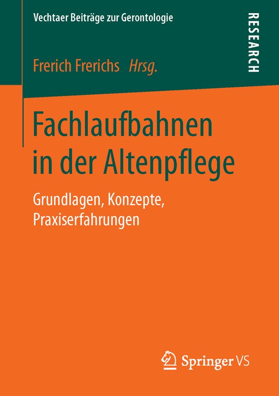 Fachlaufbahnen in der Altenpflege - cover