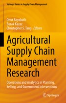 Springer Series in Supply Chain Management- Agricultural Supply Chain Management Research