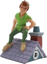 Peter Pan speelfiguur - zittend op dak -  The Disney Store / L'il classics - Disney - 10 cm