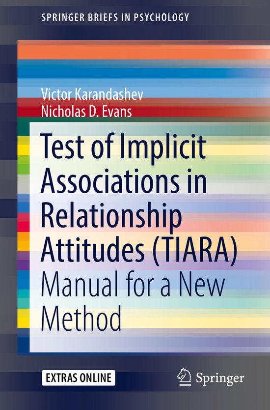 Test of Implicit Associations in Relationship Attitudes TIAR ... - cover