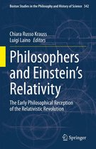 Boston Studies in the Philosophy and History of Science 342 - Philosophers and Einstein's Relativity