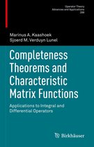 Operator Theory: Advances and Applications 288 - Completeness Theorems and Characteristic Matrix Functions