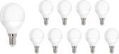 Spectrum - Voordeelpak 10 stuks LED Lamp - E14 fitting - 8W vervangt 60W - 3000K - warm wit licht