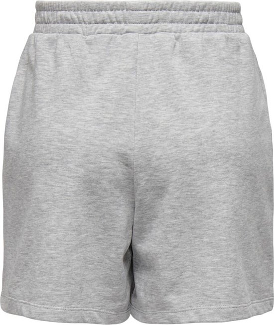 Only Area Print Shorts Light Grey Melange GRAU XL