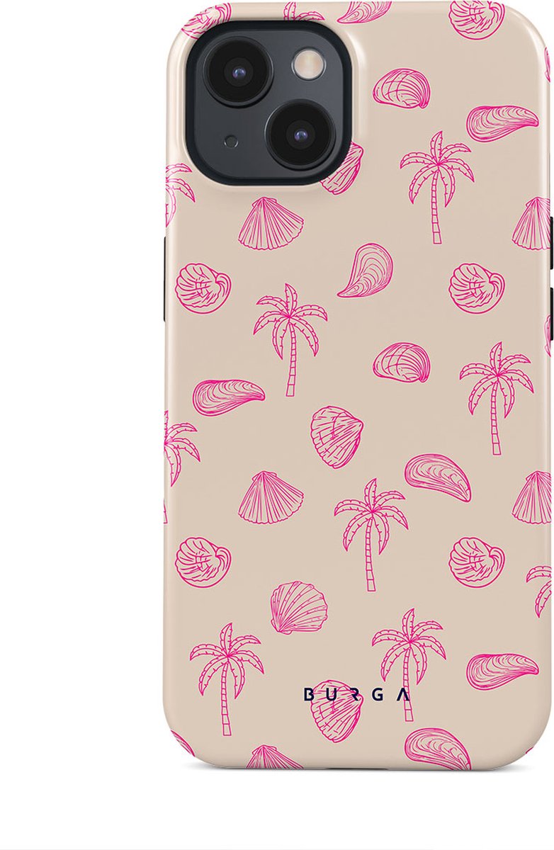 BURGA Telefoonhoesje voor iPhone 13 - Schokbestendige Hardcase Hoesje - Beach Please