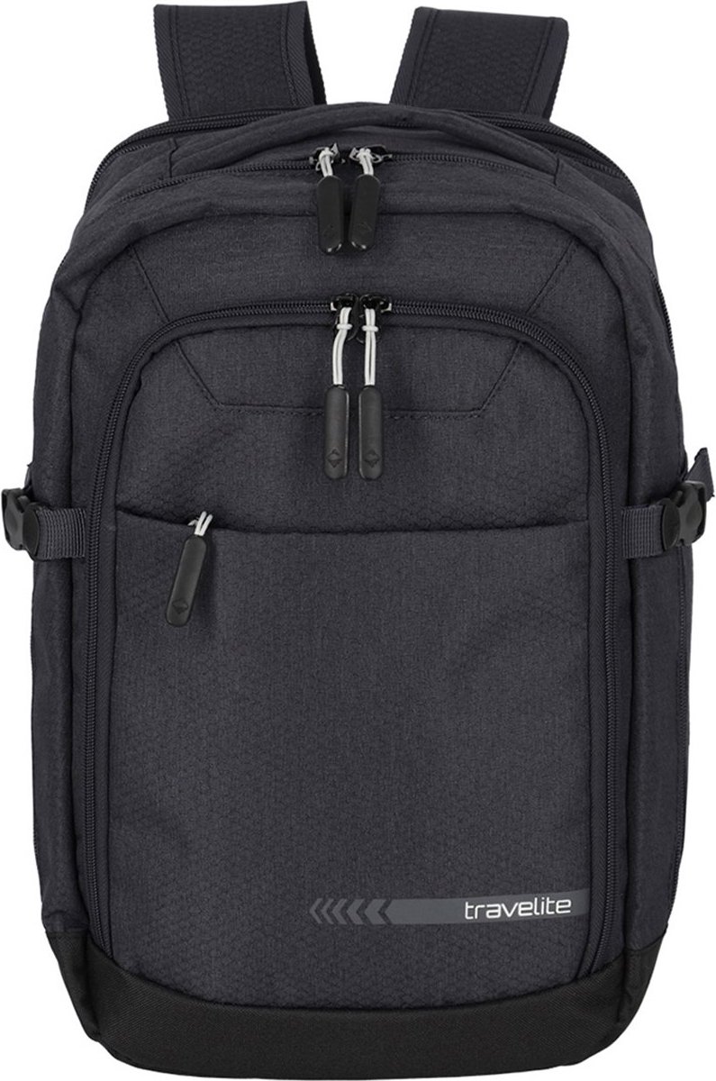 Travelite laptoprugzak / Rugtas / Schooltas - 15 inch - Kick Off - Grijs op Prijzenvolger.com