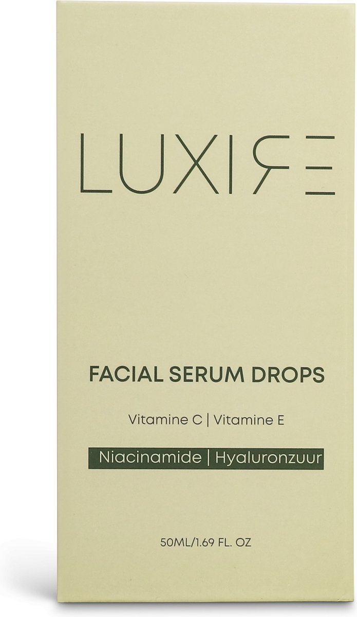 Goedkoopste Luxire® Vitamine C Serum 30 - Gezichtsserum met Hyaluronzuur en Vitamine E - Bevat Niacinamide en Collageen - 50ml