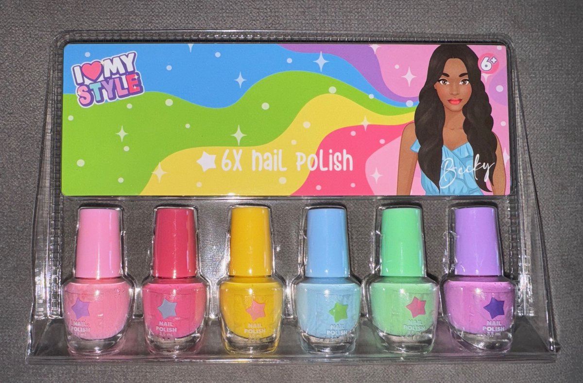 Goedkoopste 6 x nagellak meisjes