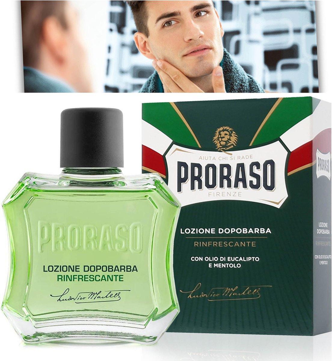 Goedkoopste Proraso - Verfrissende After Shave Lotion met Eucalyptus en Menthol, 100ml