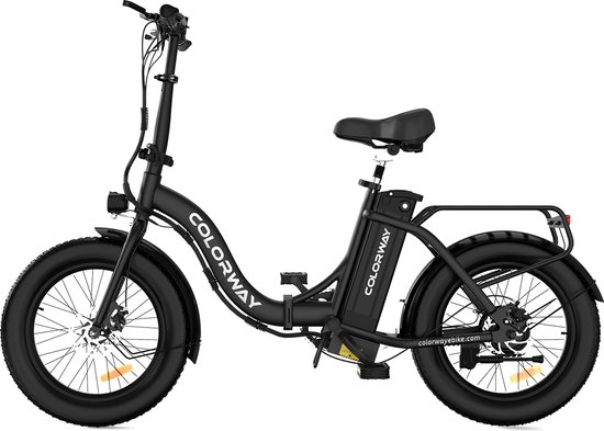 Colorway BK6 Elektrische Fiets | Opvouwbare E-bike | 20 Inch Fatbike | 12AH | 25km/h - Colorway