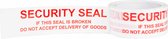 Kortpack - Security Tape 50mm breed x 66mtr lang - Opdruk: Security Seal - 36 rollen - PP- Acryl Tape - Tamper Evident Plakband - Waarschuwingstape - (020.0030)