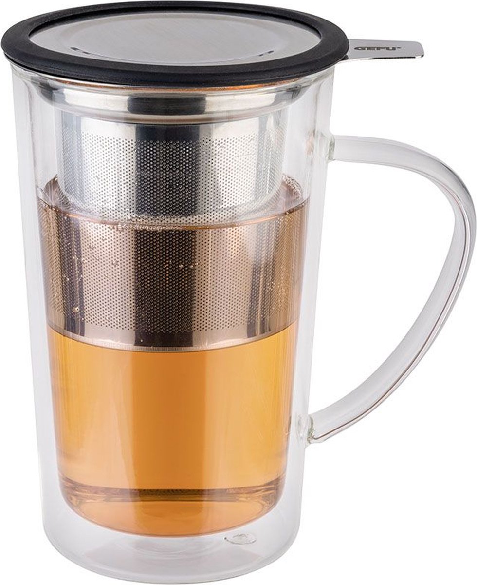 GEFU - Theeglas met filter MIRA