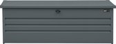 AXI Miles metalen Opbergbox 1000 Antraciet - Kussenbox met bodem en slot – 840 Liter - 185 x 82 x 75 cm
