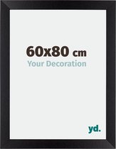 Your Decoration - Fotolijst 60x80 cm - MDF - Zwart Mat - Mura