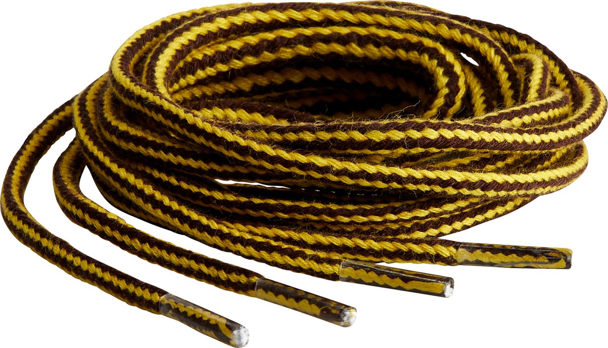 Springyard Shoelaces Round 4.5 mm - veters rond - geel/bruin - 105cm - 1 paar