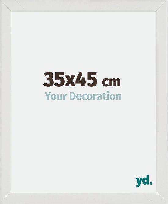 Cadre Photo Mura Your Decoration - 35x45cm - Wit Mat