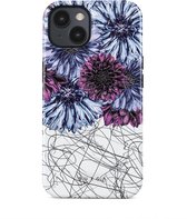BURGA Telefoonhoesje voor iPhone 13 - Schokbestendige Hardcase Hoesje - Dazzling Purples