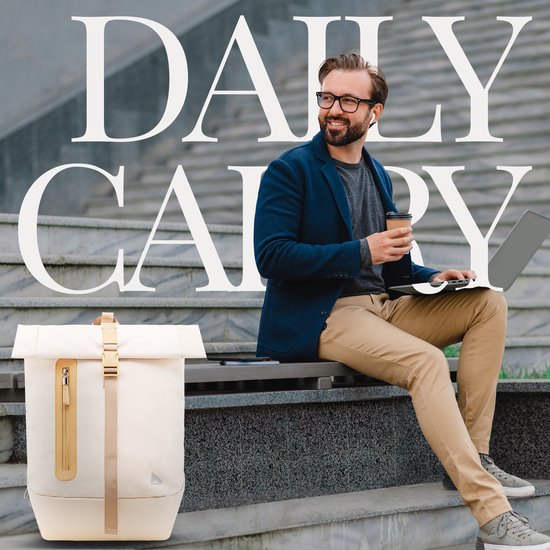 Sac à dos imperméable - Beige