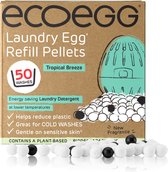 Ecoegg Navulling - 50 wasbeurten - Tropical Breeze - Was Ei - Wasmiddel - Hervulbaar - Duurzaam - Hypoallergeen - Geschikt voor baby's en mensen