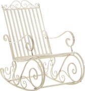 Rocking Chair Clp Smilla - Métal - Crème Antique