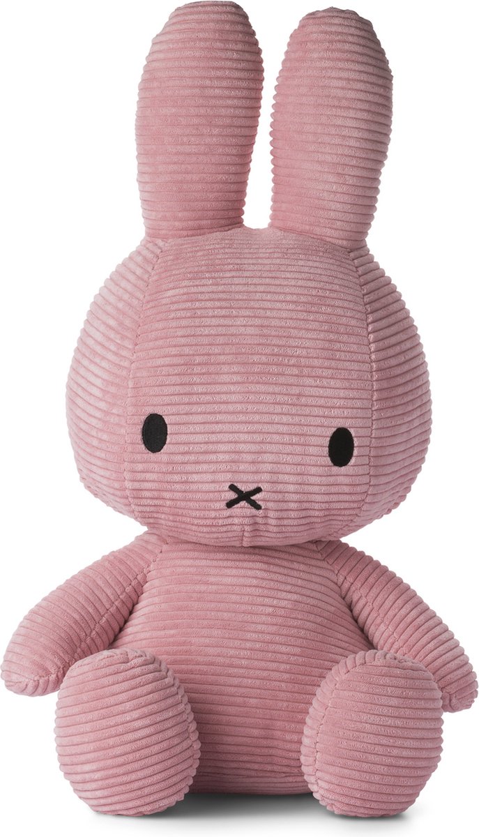 Nijntje Corduroy Pink 50cm ECO - Knuffel Pink