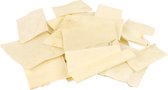 Petsnack - Hondensnack - Chips Wit - Gedroogde Buffelhuid - 2 kg