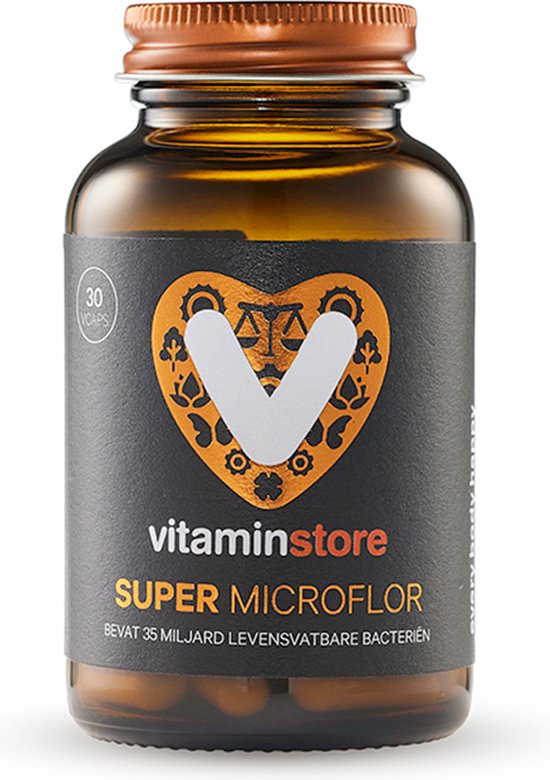 Foto: Vitaminstore super microflor probiotica 30 vegicaps