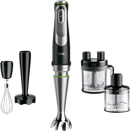 Braun MultiQuick 9 MQ9187XLI - Staafmixer - Zwart