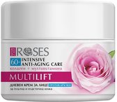 Bulgaarse roze MultiLift gezicht creme voor 60+ - collageen en multivitaminen 50ml