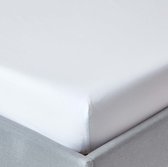 Homescapes hoeslaken extra diep wit, draaddichtheid 200, 180 x 200 cm