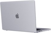 Tech21 Evo Wave - Housse pour ordinateur portable MacBook Pro 16 (2021 & 2023 M3) - Housse 16 pouces - Transparente - Étui rigide