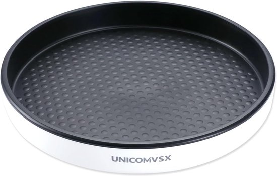 wintfarm Lazy Susan Draaiplateau, 2 stuks, kruidenrek, draaibare kruidenhouder, organizer van kunststof, voor specerijen, kruidenflessen, olie, ingrediënten, glazen, koken (25 cm