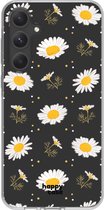 HappyCase Hoesje met leuke Bloemen Print Geschikt voor Samsung Galaxy A35 | Flexibel TPU | Stijlvolle Back Cover