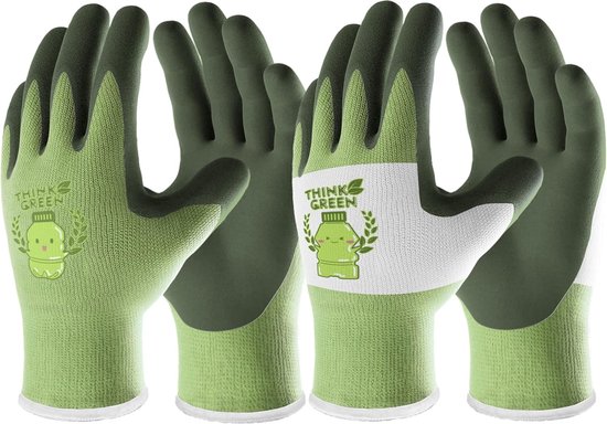 KAYGO KGKID100 Tuinhandschoenen voor kinderen, 3-9 jaar, geschenkdoos, werkhandschoenen met latex zandcoating, beschermende handschoenen voor tuin en huishoudelijk werk, KGKID100 (3XS (jaren 5-7 KAYGO KGKID100 Tuinhandschoenen voor kinderen, 3-9 jaar, geschenkdoos, werkhandschoenen met latex zandcoating, beschermende handschoenen voor tuin en huishoudelijk werk, KGKID100 (3XS (jaren 5-7