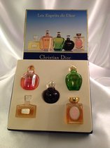Christian Dior COFFRET 5 ESPRIT DE PARFUM Vintage lot de 5 pafrum Miniatures