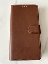 PU Leder wallet Case - Book Case Flip Cover Hoesje Met Stand Functie - Beschermhoes Met Pasjes Houder - Geschikt voor Samsung Galaxy A55 / A55 5G - Bruin