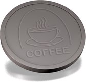 CombiCraft koffiemunten reliëf grijs - 250 stuks