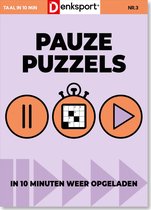 Denksport Puzzelboek Pauzepuzzels Taal, editie 3