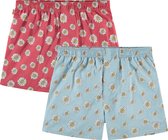 Pockies - 2-Pack - Flowers Boxers - Boxer Shorts - Maat: XL