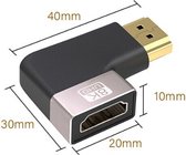 HDMI 8K UHD - Connecteur - Convertisseur - Zwart