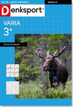 Denksport Puzzelboek Varia 3* groot variaboek, editie 158