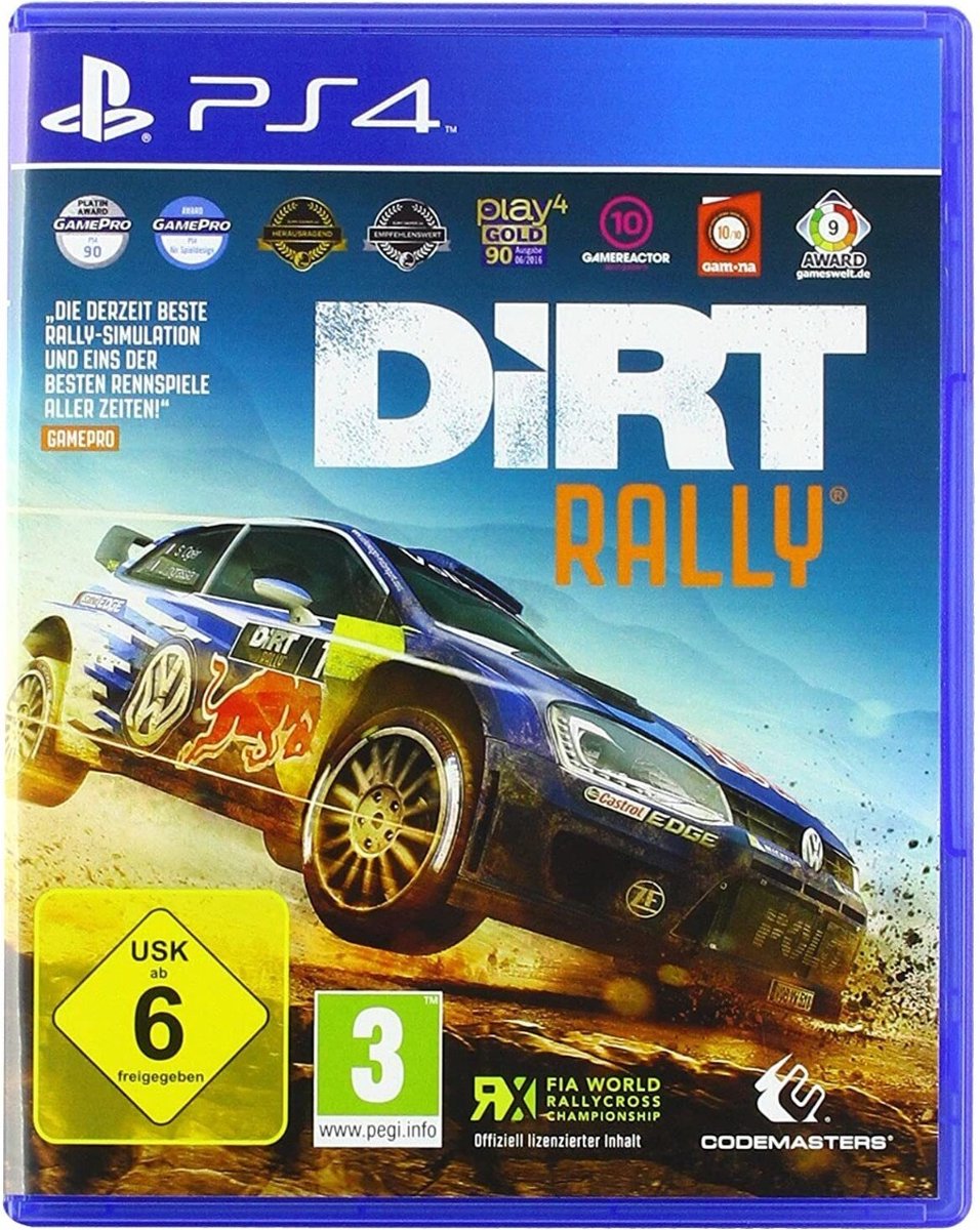 DiRT Rally-Duits (PlayStation 4) Gebruikt