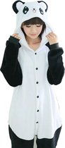 Panda onesie maat XL - Dieren – Verkleedkleren Volwassenen - vrouwen – mannen – kinderen - Huispak